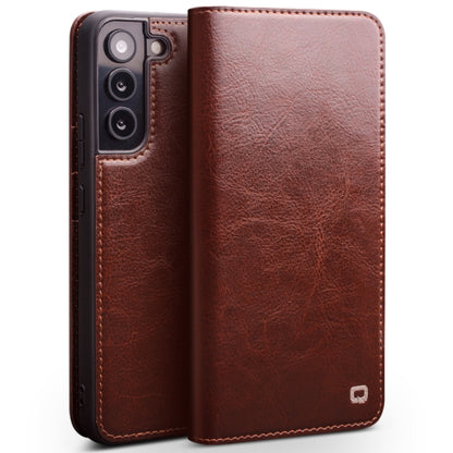 QIALINO Genuine Leather Phone Case, For Samsung Galaxy Note20, For Samsung Galaxy Note20 Ultra, For Samsung Galaxy S21 5G, For Samsung Galaxy S21+ 5G, For Samsung Galaxy S21 Ultra 5G, For Samsung Galaxy S22 Ultra 5G, For Samsung Galaxy S22+ 5G���������...