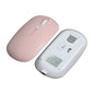 1600dpi Bluetooth 2.4G Wireless Dual Mode Mouse, Bluetooth + 2.4G(White), Bluetooth + 2.4G(Black), Bluetooth + 2.4G(Pink), Bluetooth + 2.4G(Purple), Bluetooth + 2.4G(Yellow), Bluetooth + 2.4G(Blue), Bluetooth + 2.4G(Mint Green)�������������������������...