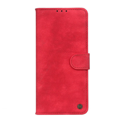 Antelope Texture Magnetic Buckle Leather Phone Case