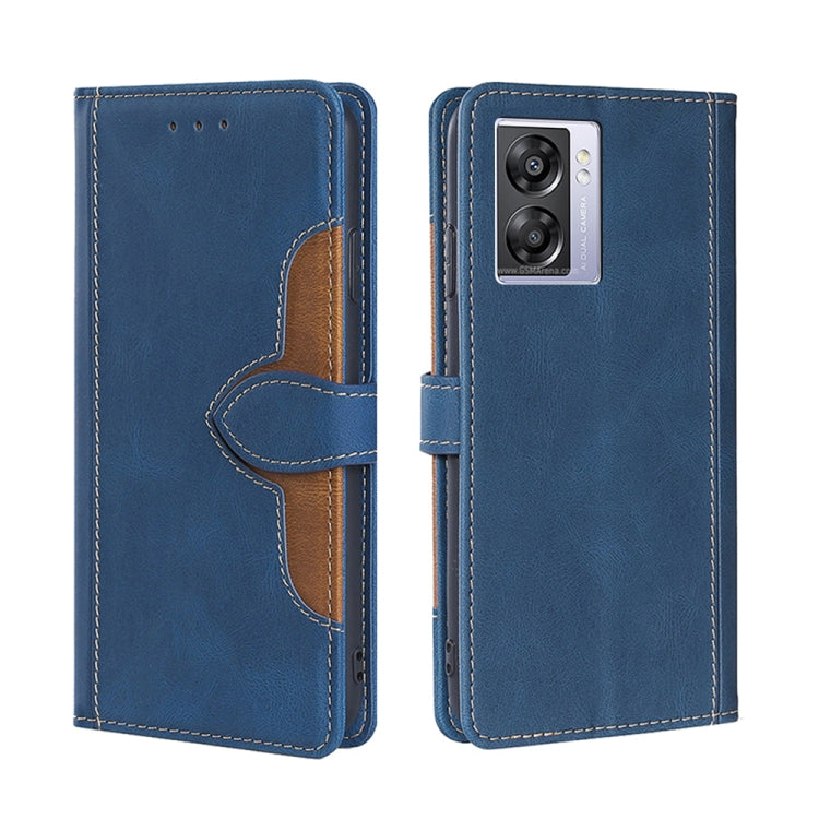 Skin Feel Magnetic Buckle Leather Phone Case