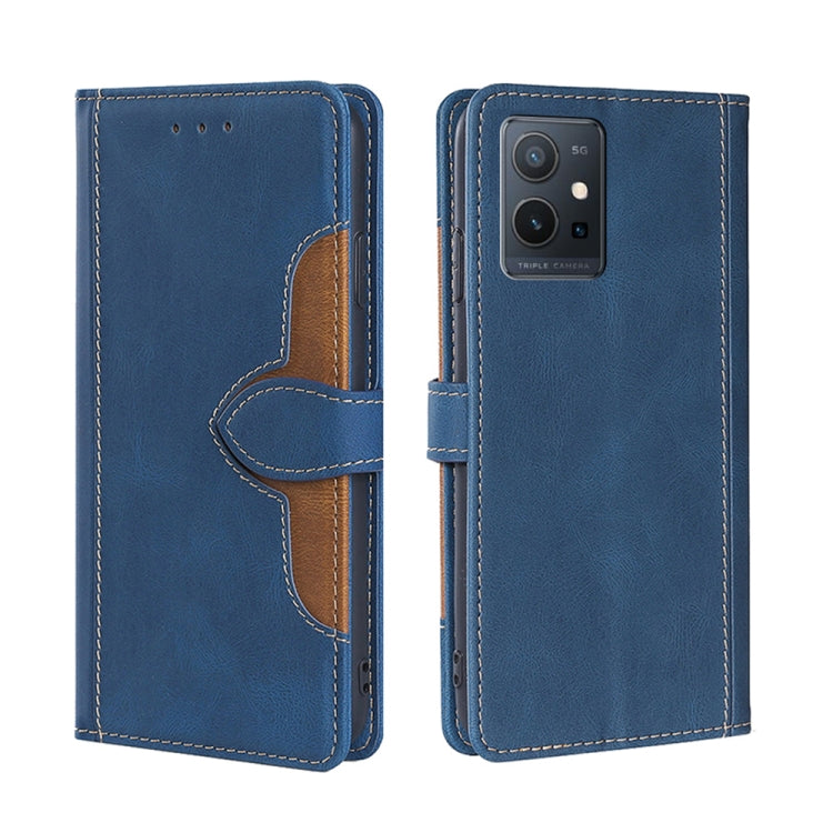 Skin Feel Magnetic Buckle Leather Phone Case