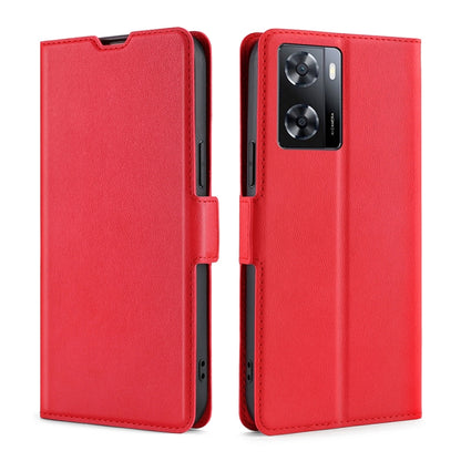 Ultra-thin Voltage Side Buckle Leather Phone Case