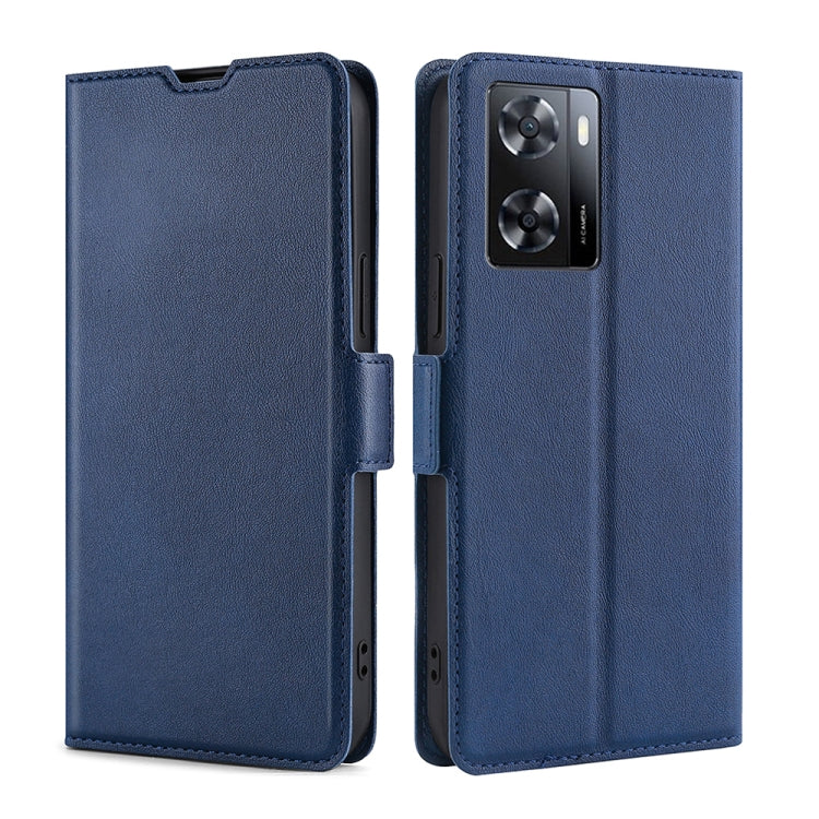 Ultra-thin Voltage Side Buckle Leather Phone Case