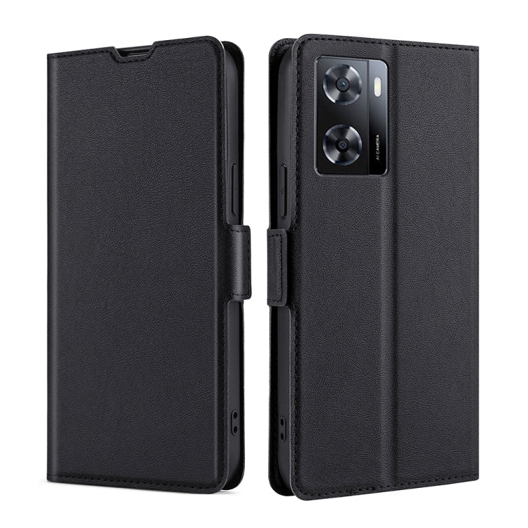 Ultra-thin Voltage Side Buckle Leather Phone Case, For OPPO A57s 4G / A57e 4G, For OPPO K10 5G Global, For vivo Y52t, For OnePlus Nord N20 SE 4G