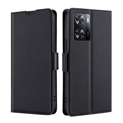 Ultra-thin Voltage Side Buckle Leather Phone Case, For OPPO A57s 4G / A57e 4G, For OPPO K10 5G Global, For vivo Y52t, For OnePlus Nord N20 SE 4G