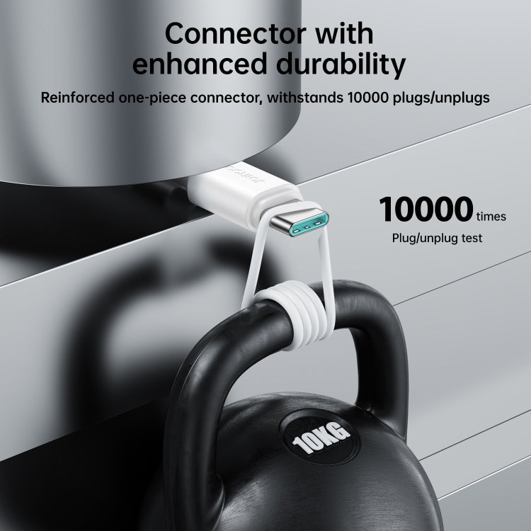 JOYROOM S-UC027A9 3A USB to USB-C/Type-C Fast Charging Data Cable, Length: 2m