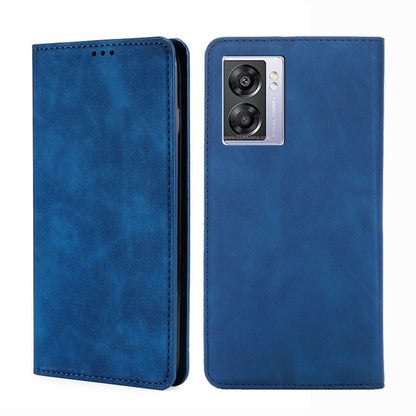 Skin Feel Magnetic Flip Leather Phone Case