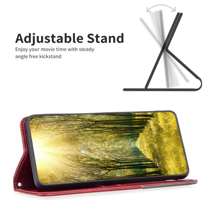 Prismatic Invisible Magnetic Leather Phone Case