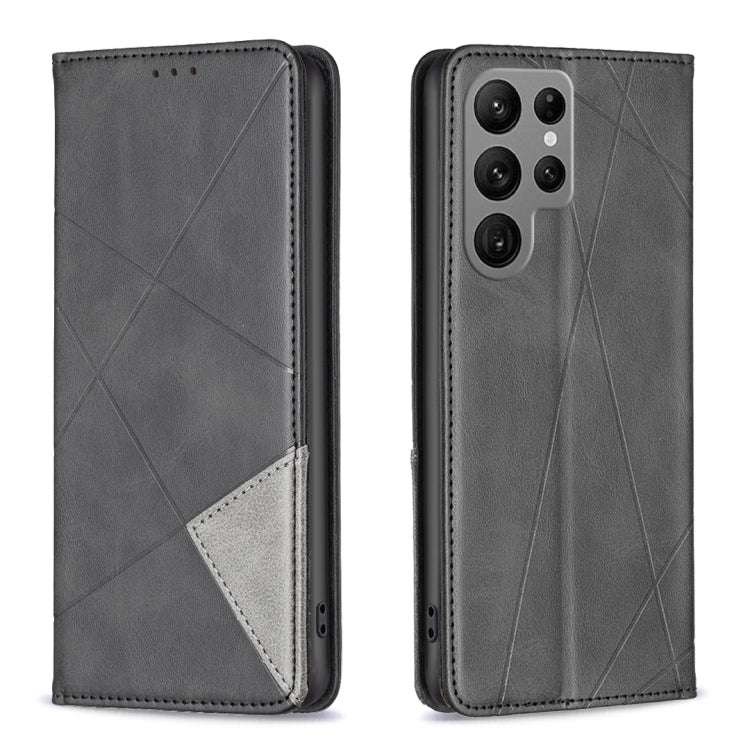 Prismatic Invisible Magnetic Leather Phone Case, For Samsung Galaxy A14 5G, For Samsung Galaxy S23+ 5G, For Samsung Galaxy S23 Ultra 5G, For Samsung Galaxy S23 5G