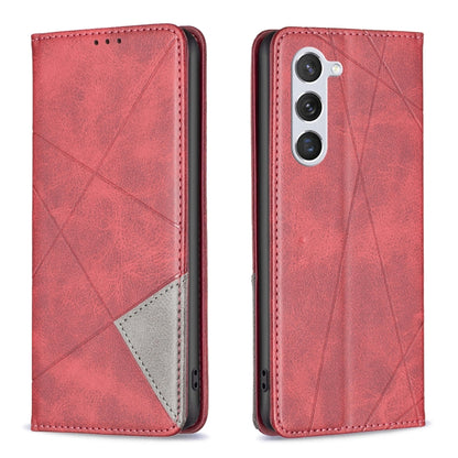 Prismatic Invisible Magnetic Leather Phone Case, For Samsung Galaxy A14 5G, For Samsung Galaxy S23+ 5G, For Samsung Galaxy S23 Ultra 5G, For Samsung Galaxy S23 5G