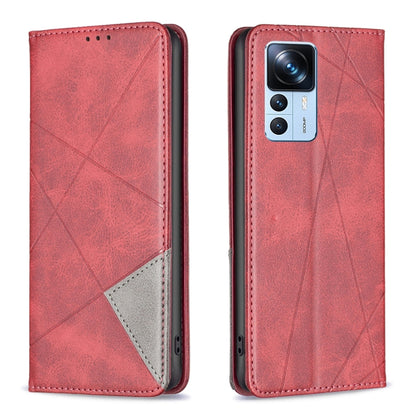 Prismatic Invisible Magnetic Leather Phone Case