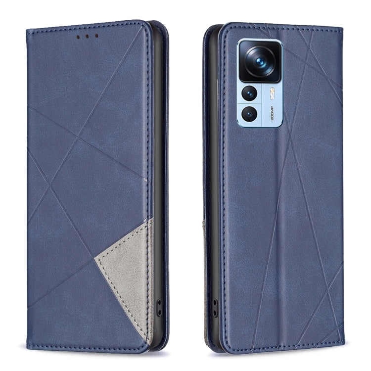 Prismatic Invisible Magnetic Leather Phone Case