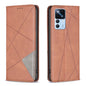 Prismatic Invisible Magnetic Leather Phone Case