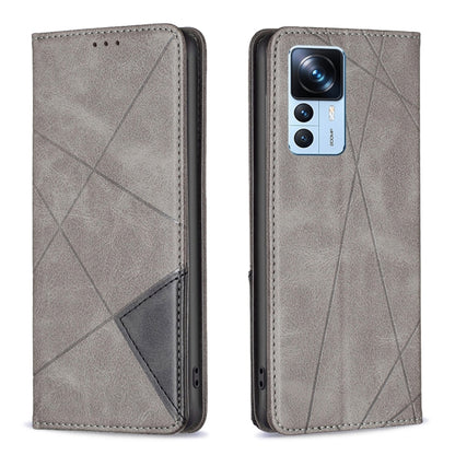 Prismatic Invisible Magnetic Leather Phone Case