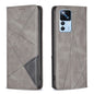 Prismatic Invisible Magnetic Leather Phone Case, For Xiaomi 12T / 12T Pro / Redmi K50 Ultra