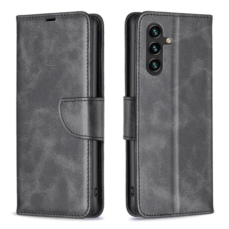 Lambskin Texture Leather Phone Case