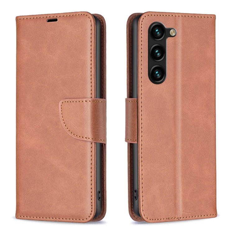 Lambskin Texture Leather Phone Case