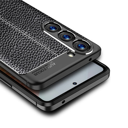 Litchi Texture Shockproof TPU Phone Case