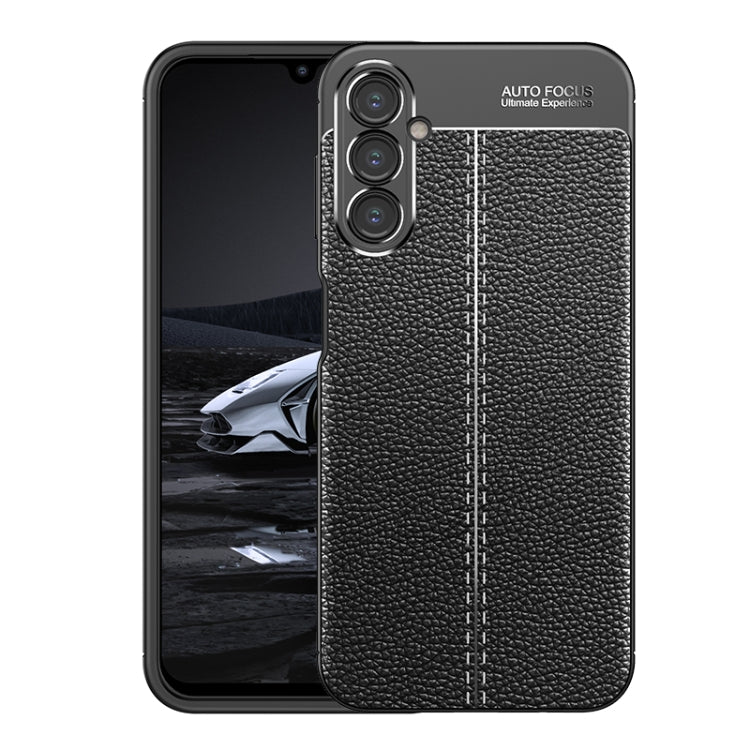 Litchi Texture Shockproof TPU Phone Case