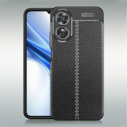 Litchi Texture Shockproof TPU Phone Case