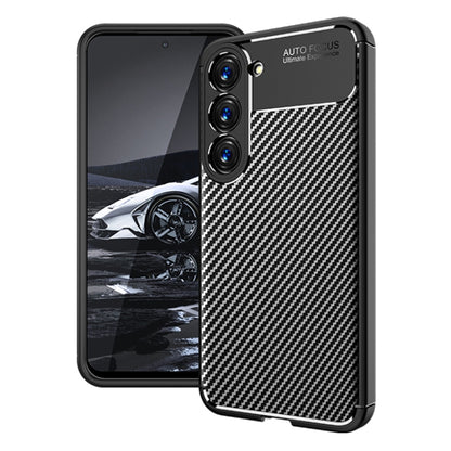 Carbon Fiber Texture Shockproof TPU Phone Case