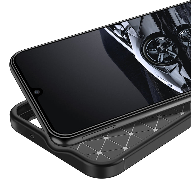 Carbon Fiber Texture Shockproof TPU Phone Case