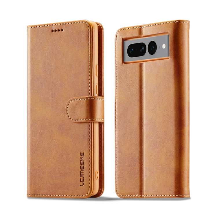 LC.IMEEKE Calf Texture Horizontal Flip Leather Case