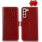 Crocodile Top Layer Cowhide Leather Phone Case, For Samsung Galaxy S23+ 5G, For Samsung Galaxy S23 Ultra 5G, For Samsung Galaxy S23 5G