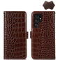 Crocodile Top Layer Cowhide Leather Phone Case, For Samsung Galaxy S23+ 5G, For Samsung Galaxy S23 Ultra 5G, For Samsung Galaxy S23 5G