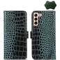 Crocodile Top Layer Cowhide Leather Phone Case, For Samsung Galaxy S23+ 5G, For Samsung Galaxy S23 Ultra 5G, For Samsung Galaxy S23 5G