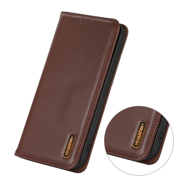 KHAZNEH Nappa Top Layer Cowhide Leather Phone Case