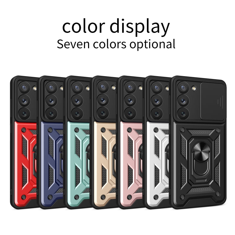 Sliding Camera Cover Design TPU+PC Phone Case