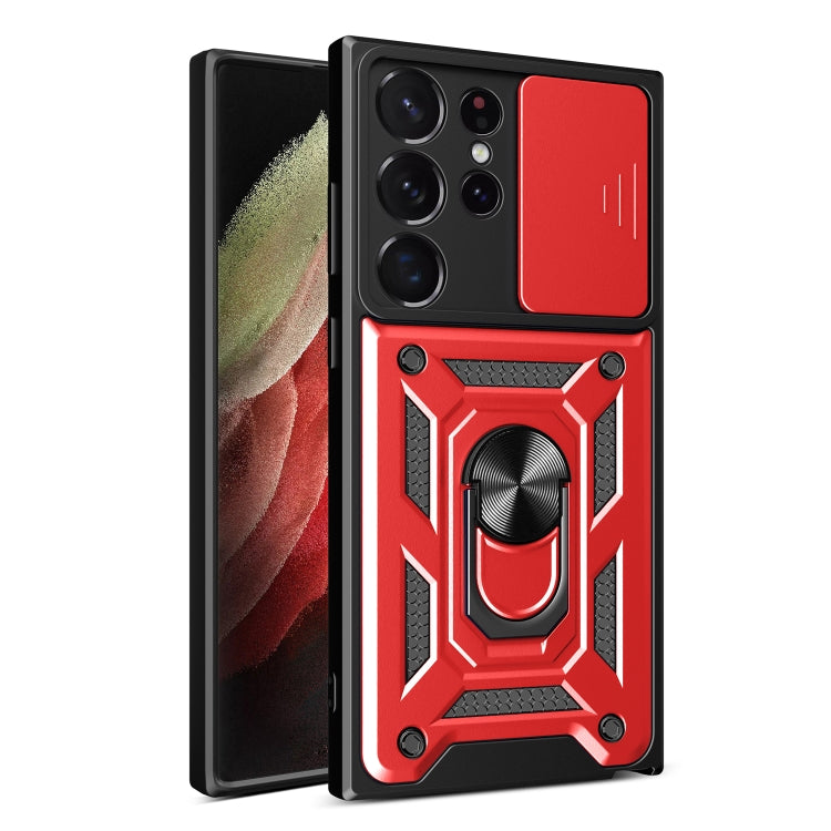 Sliding Camera Cover Design TPU+PC Phone Case, For Samsung Galaxy S23 5G, For Samsung Galaxy S23+ 5G, For Samsung Galaxy S23 Ultra 5G