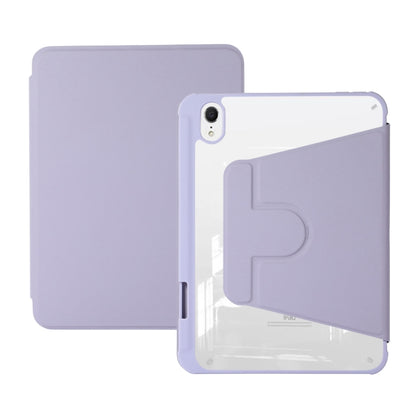 Acrylic Rotatable Holder Tablet Leather Case, For iPad mini 2024 / mini 6, For iPad Air 5 2022 / 4 2020