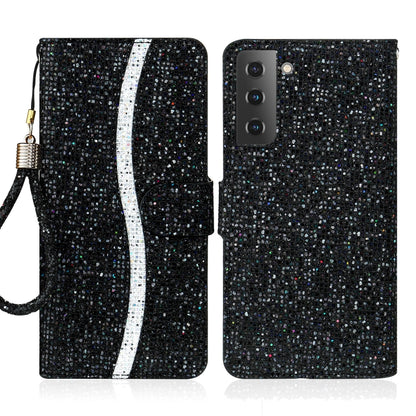 Glitter Powder Filp Leather Phone Case, For Samsung Galaxy S23 5G, For Samsung Galaxy S23+ 5G, For Samsung Galaxy S23 Ultra 5G, For Samsung Galaxy A14 5G