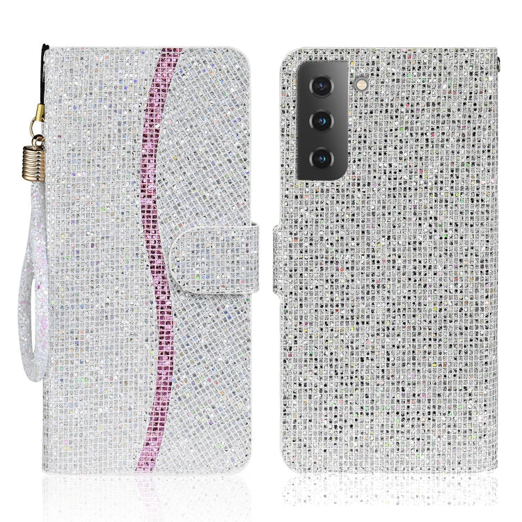 Glitter Powder Filp Leather Phone Case, For Samsung Galaxy S23 5G, For Samsung Galaxy S23+ 5G, For Samsung Galaxy S23 Ultra 5G, For Samsung Galaxy A14 5G