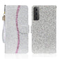 Glitter Powder Filp Leather Phone Case, For Samsung Galaxy S23 5G, For Samsung Galaxy S23+ 5G, For Samsung Galaxy S23 Ultra 5G, For Samsung Galaxy A14 5G