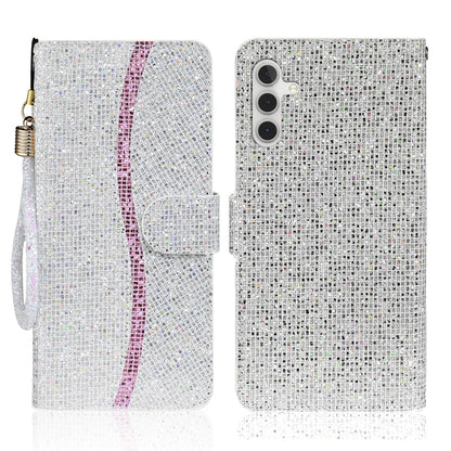 Glitter Powder Filp Leather Phone Case, For Samsung Galaxy S23 5G, For Samsung Galaxy S23+ 5G, For Samsung Galaxy S23 Ultra 5G, For Samsung Galaxy A14 5G