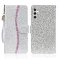 Glitter Powder Filp Leather Phone Case, For Samsung Galaxy S23 5G, For Samsung Galaxy S23+ 5G, For Samsung Galaxy S23 Ultra 5G, For Samsung Galaxy A14 5G