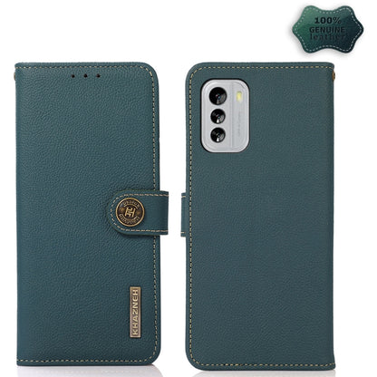 KHAZNEH Custer Genuine Leather RFID Phone Case