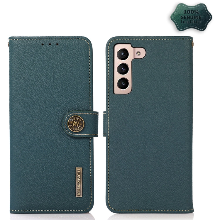 KHAZNEH Custer Genuine Leather RFID Phone Case