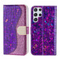 Laser Glitter Powder Crocodile Texture Leather Phone Case, For Samsung Galaxy S23 5G, For Samsung Galaxy S23+ 5G, For Samsung Galaxy S23 Ultra 5G, For Samsung Galaxy A14 5G