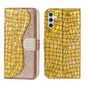 Laser Glitter Powder Crocodile Texture Leather Phone Case, For Samsung Galaxy S23 5G, For Samsung Galaxy S23+ 5G, For Samsung Galaxy S23 Ultra 5G, For Samsung Galaxy A14 5G