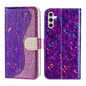 Laser Glitter Powder Crocodile Texture Leather Phone Case, For Samsung Galaxy S23 5G, For Samsung Galaxy S23+ 5G, For Samsung Galaxy S23 Ultra 5G, For Samsung Galaxy A14 5G