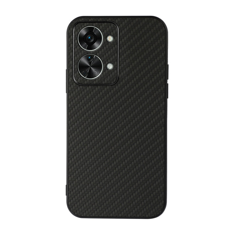 Accurate Hole Carbon Fiber Texture PU Phone Case