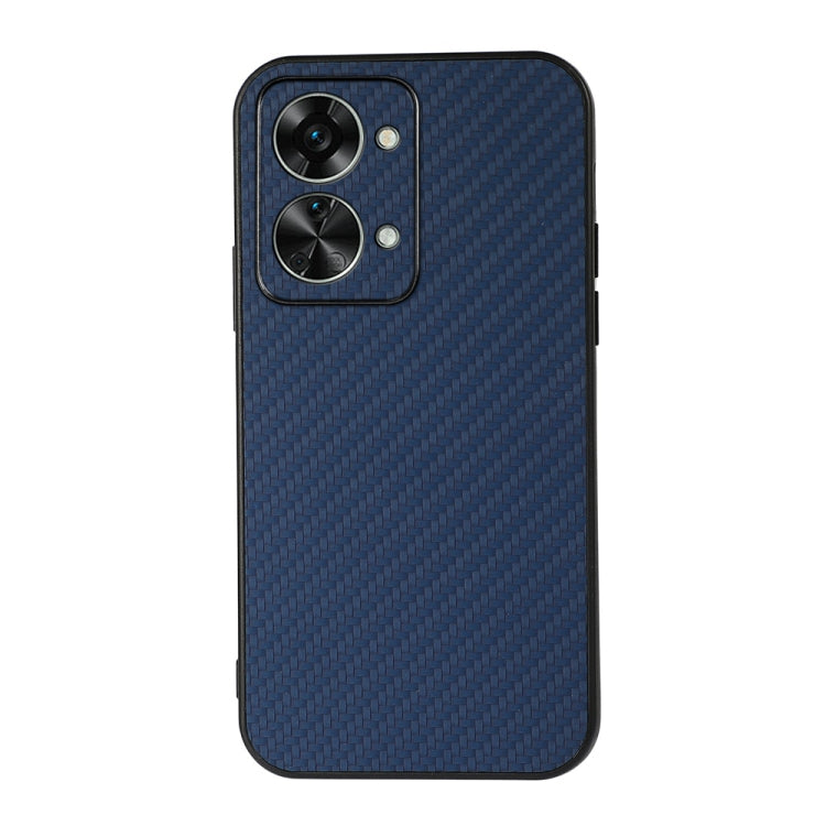 Accurate Hole Carbon Fiber Texture PU Phone Case