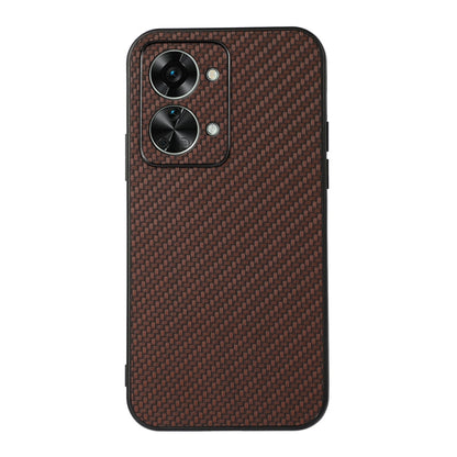 Accurate Hole Carbon Fiber Texture PU Phone Case