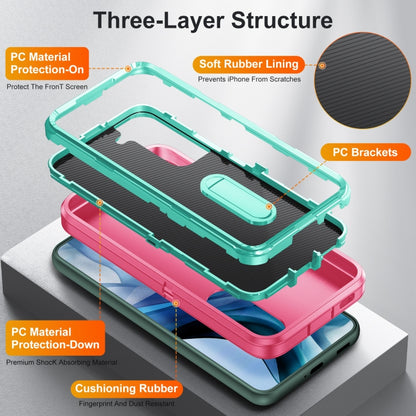 3 in 1 Rugged Holder Phone Case