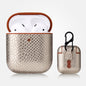 Anti-fall Snakeskin Texture PU Leather Protective Case with Carabiner