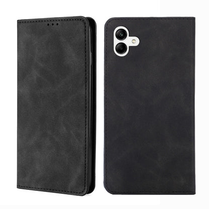 Skin Feel Magnetic Horizontal Flip Leather Phone Case